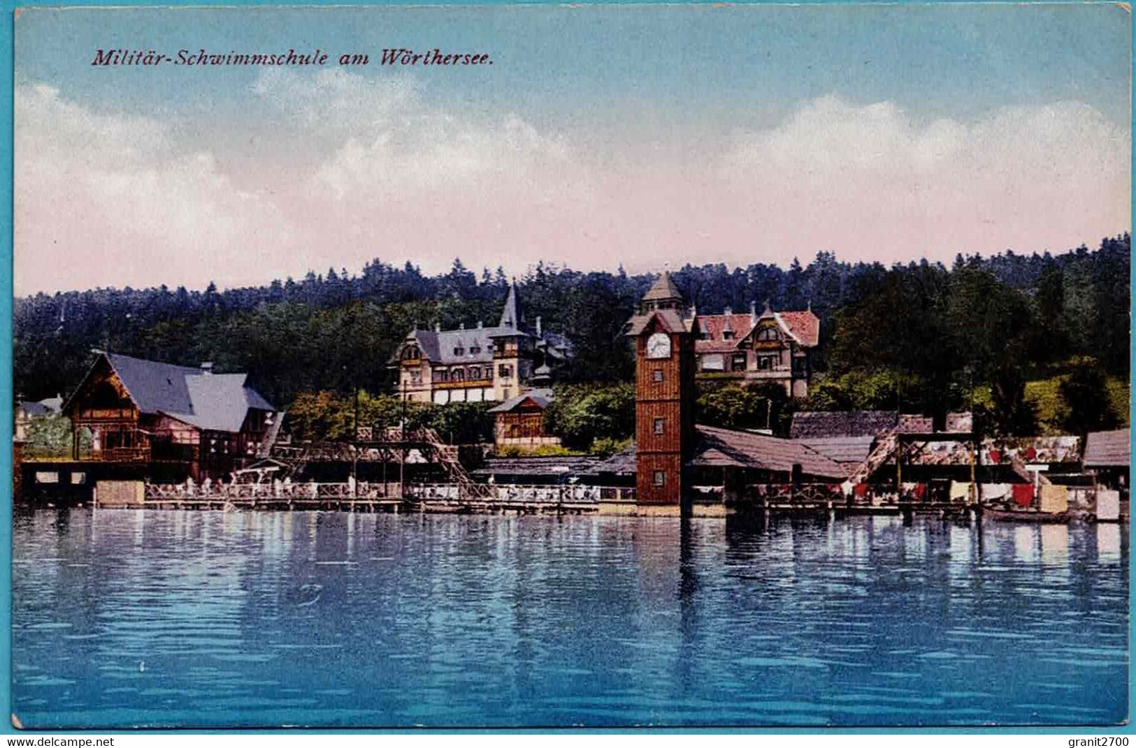 Militär-Schwimmschule Am Wörthersee. 1924 - Other & Unclassified