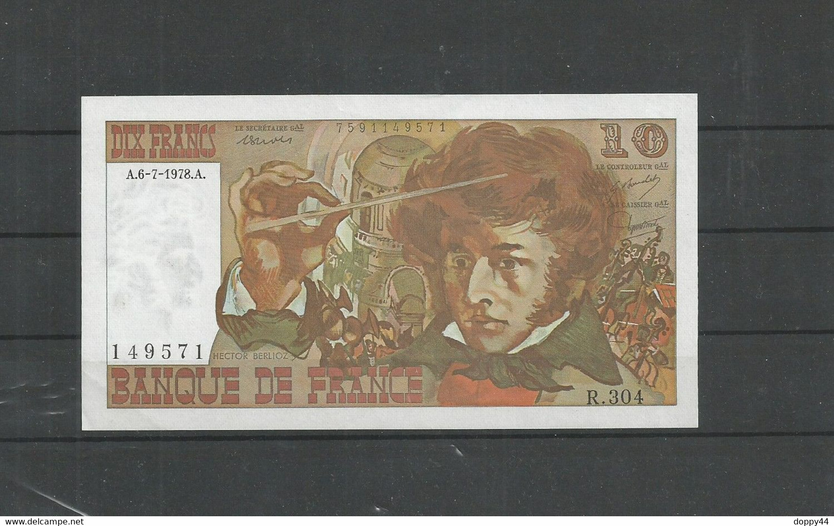 BILLET 10 FRANCS BERLIOZ  06/07/1978  NEUF  F63 24 - 10 F 1972-1978 ''Berlioz''