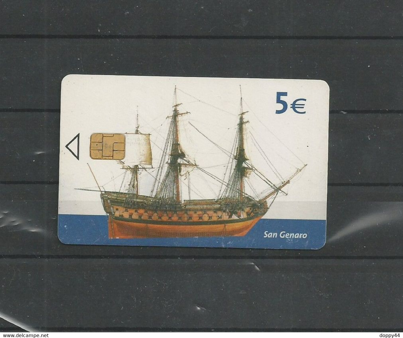 TELECARTE ESPAGNE 5 EUROS COLLECTION MUSEE NAVAL SAN GENARO. - Basic Issues