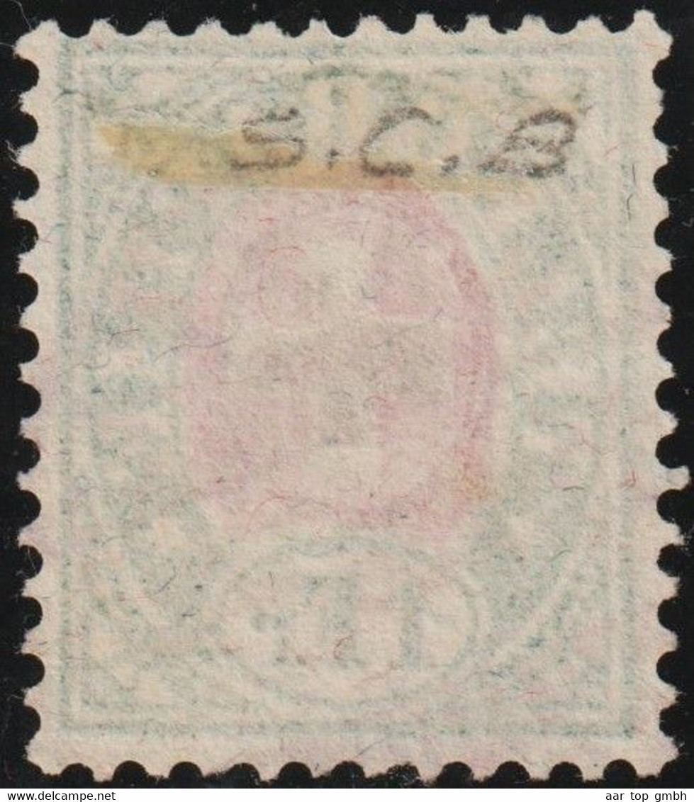 Heimat BS Basel 1886-09-30 Poststempel Auf Telegraphen-Marke 1 Fr. Zu#17 - Telegrafo