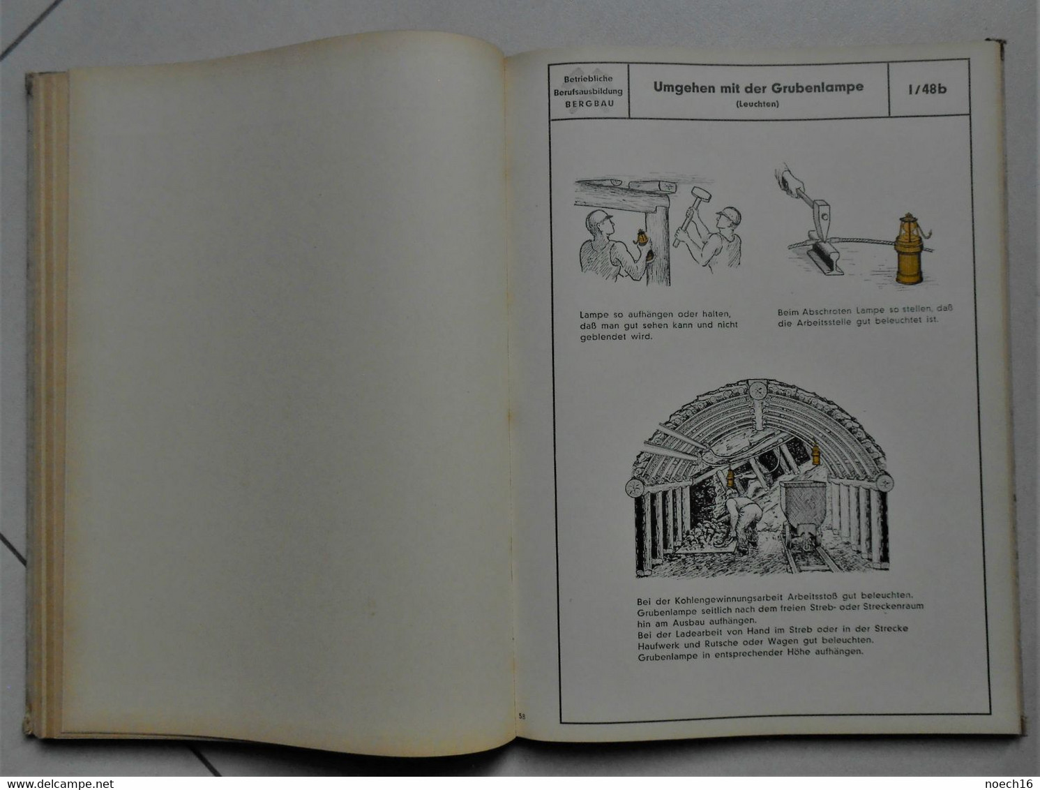 Essen 1950 Die bergmännische Facharbeit Teil 1 Herausgegeben im Auftrage der Deutschen Kohlenbergbau-Leitung.