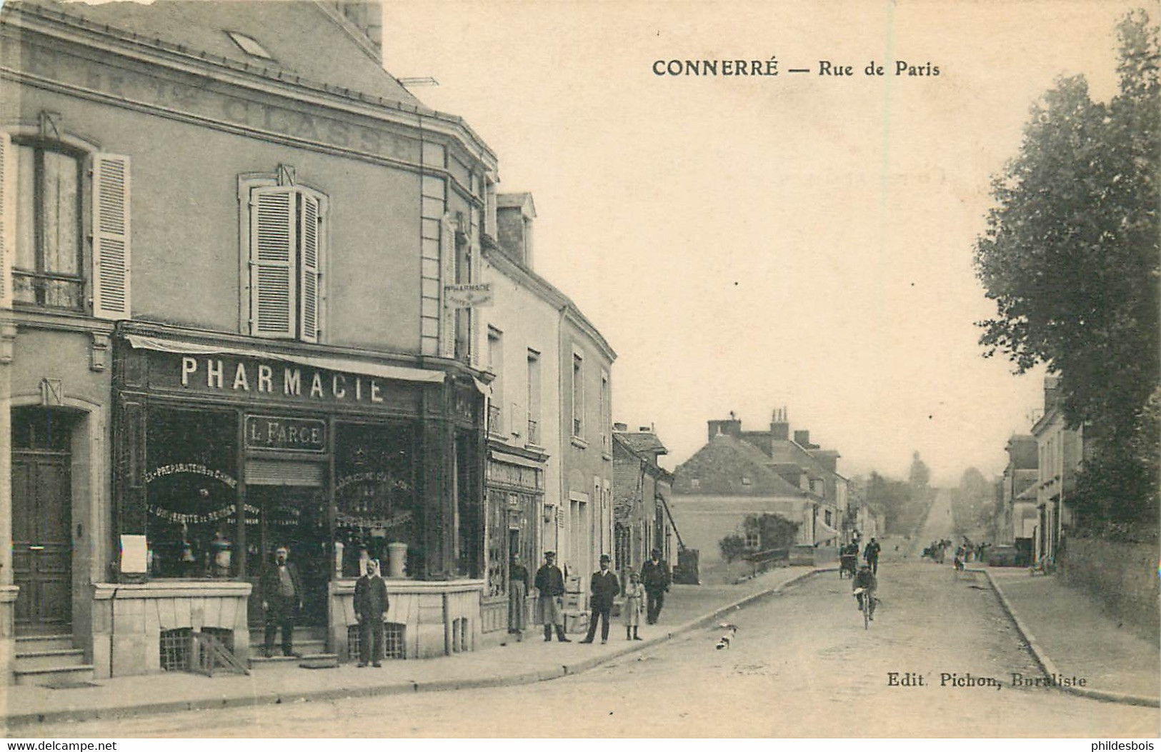 SARTHE  CONNERRE Rue De Paris - Connerre