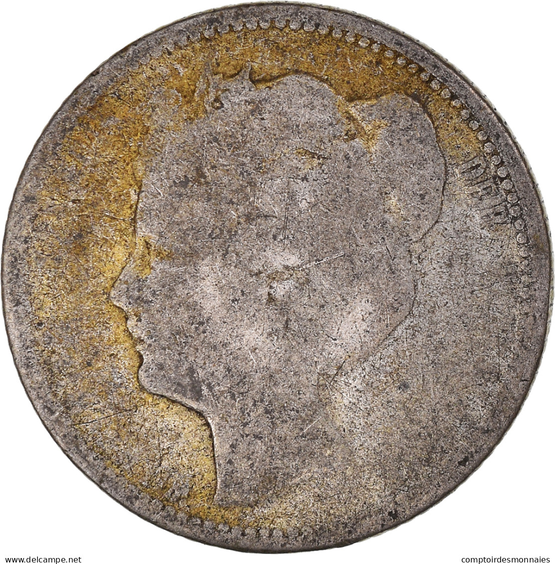 Monnaie, Pays-Bas, Wilhelmina I, 25 Cents, Utrecht, B+, Argent - 25 Centavos