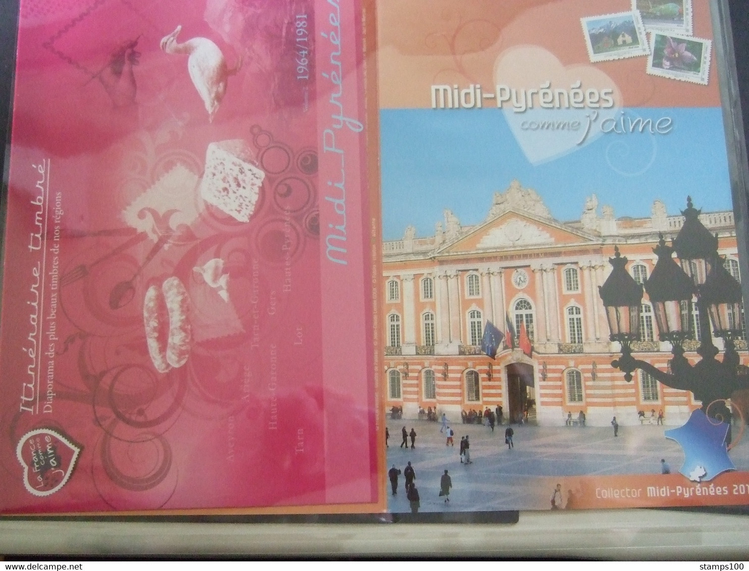 FRANCE 2010 MIDI PYRENÉES WITH ITINÉRAIRE TIMBRÉ. MNH ** (PR560) - Collectors