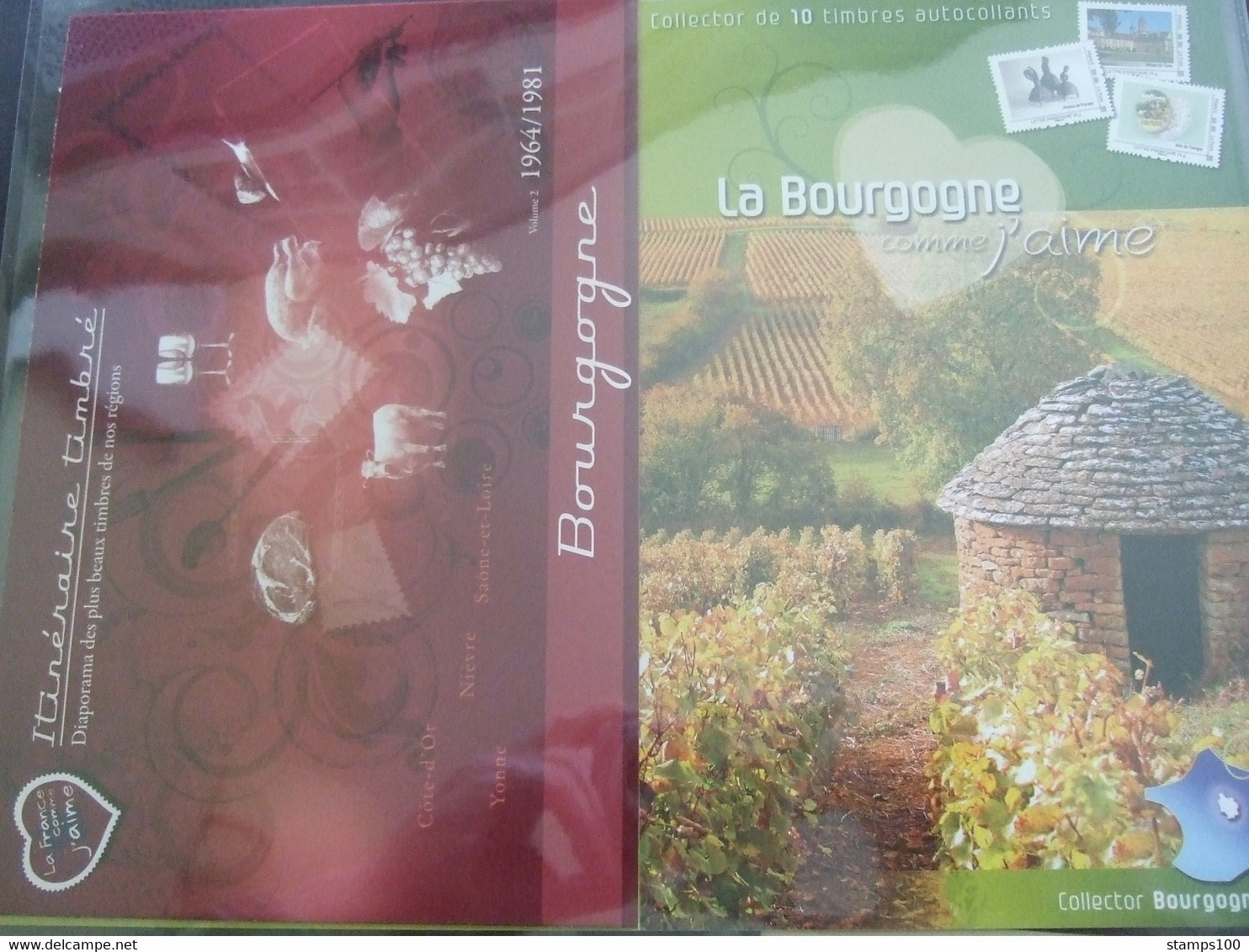 FRANCE 2010  BOURGOGNE WITH ITINÉRAIRE TIMBRÉ. MNH ** (PR560) - Collectors