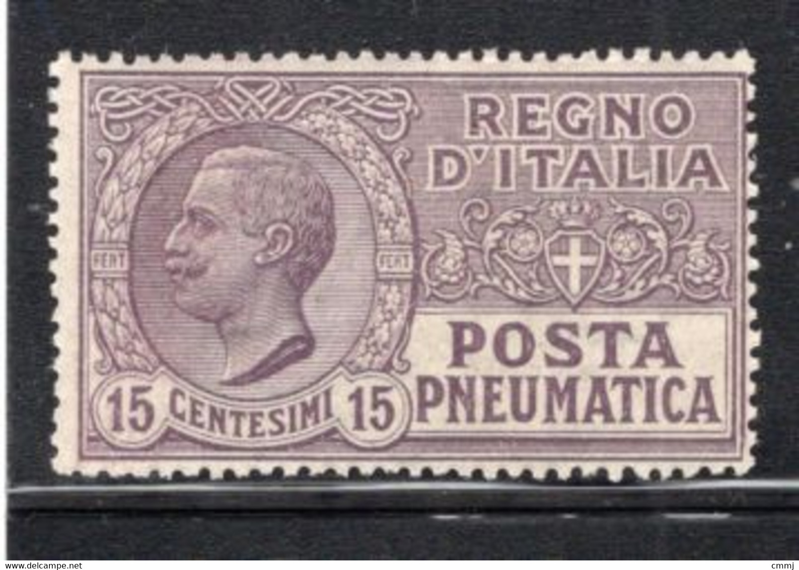 1923 - Regno -  Italia - Italy -  Sass. N. POSTA PN. 2  LH -  (W02..) - Poste Pneumatique