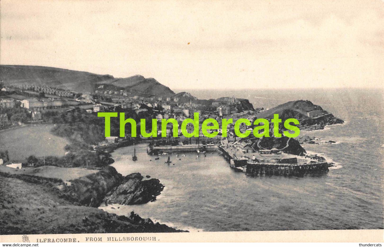 CPA RAPHAEL TUCK ISLE ILFRACOMBE FROM HILLSBOROUGH - Ilfracombe