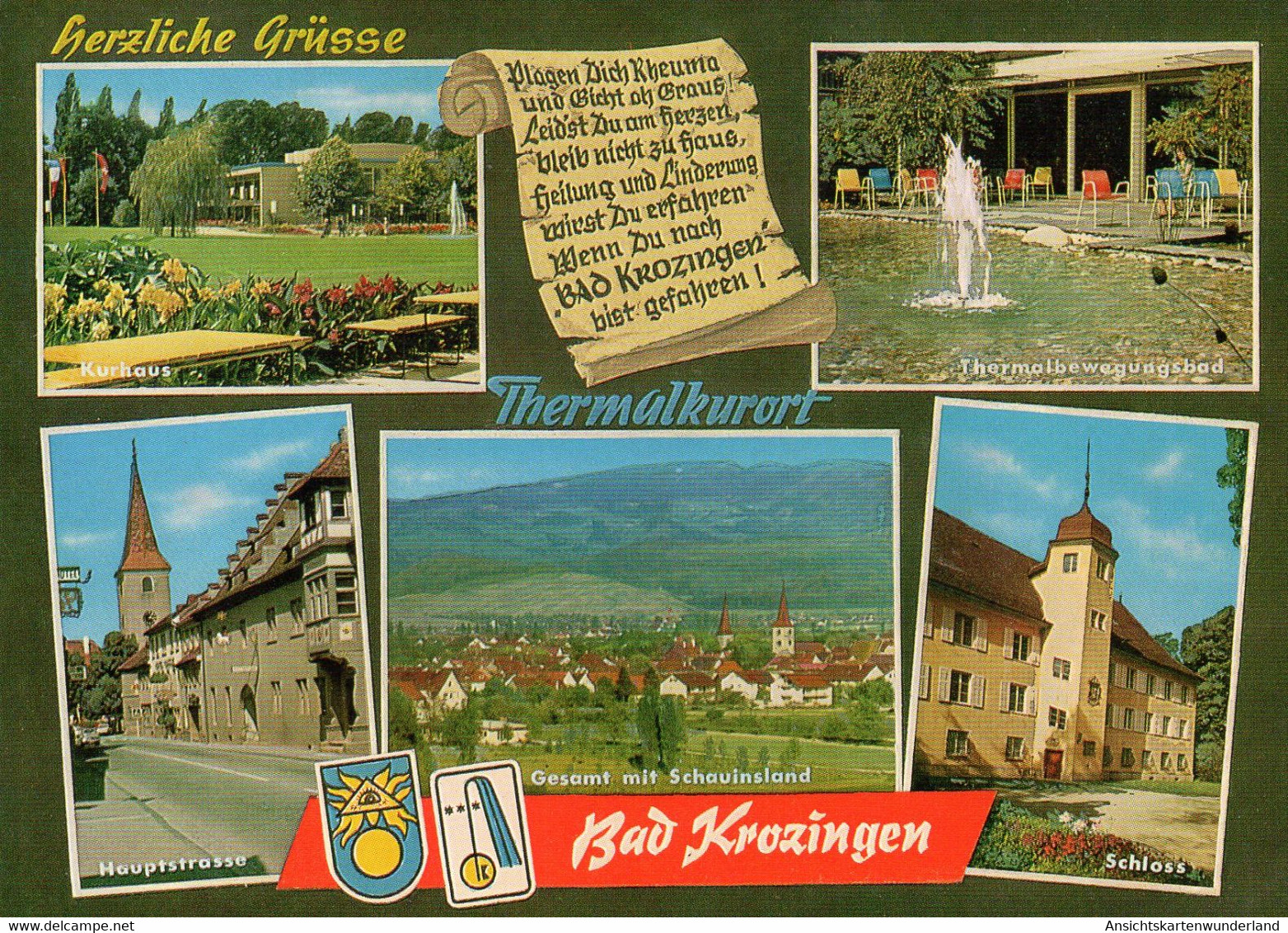 012328  Bad Krozingen  Mehrbildkarte - Bad Krozingen