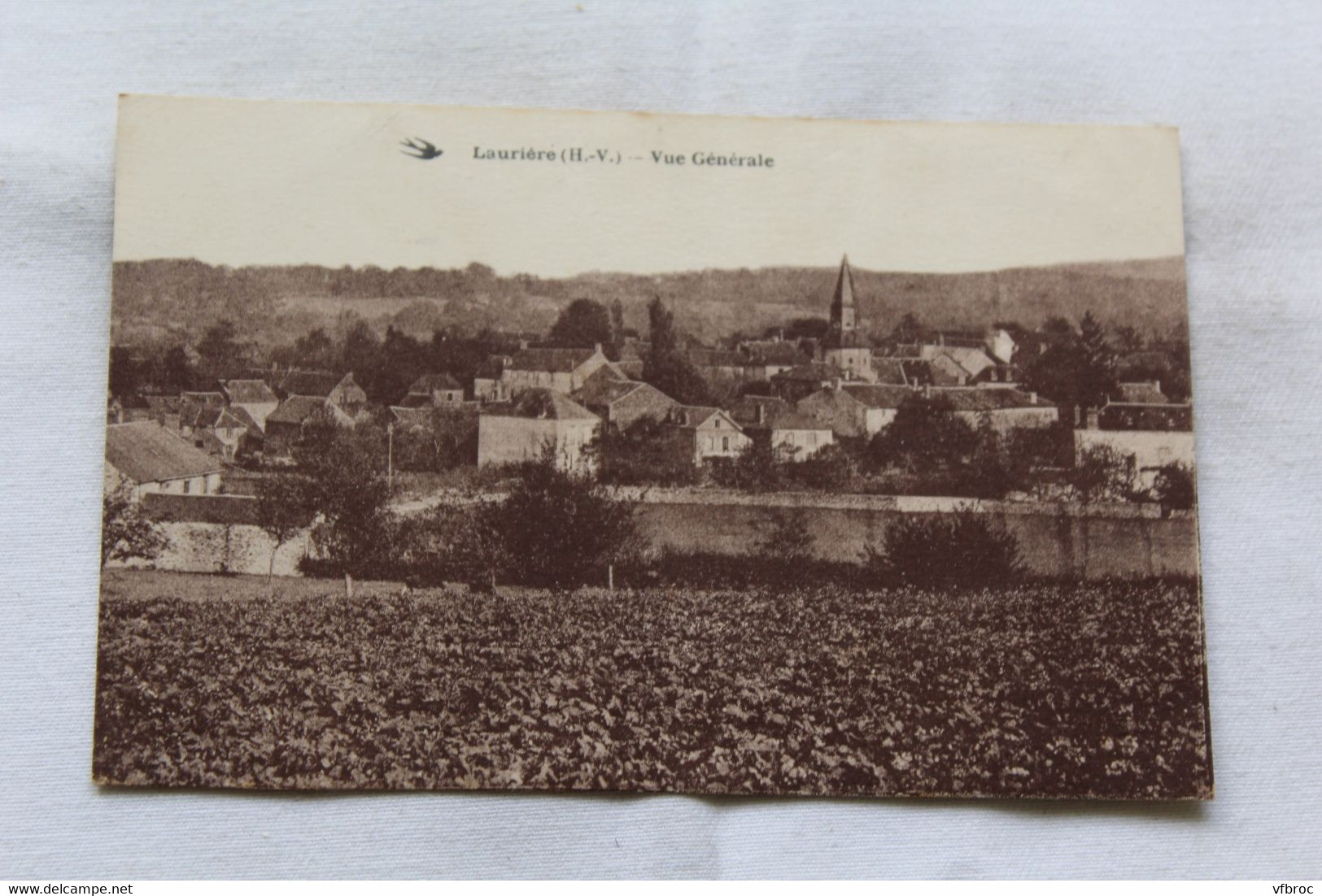 Cpa 1926, Laurière, Vue Générale, Haute Vienne - Lauriere