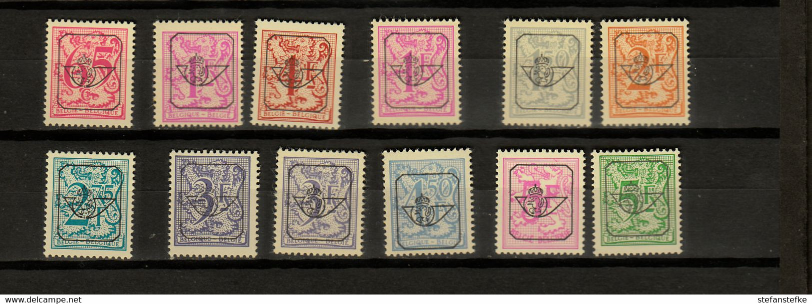 Belgie - Belgique: OCB Nr Lot Preo ** MNH   (zie  Scan) - Sobreimpresos 1967-85 (Leon Et Banderola)