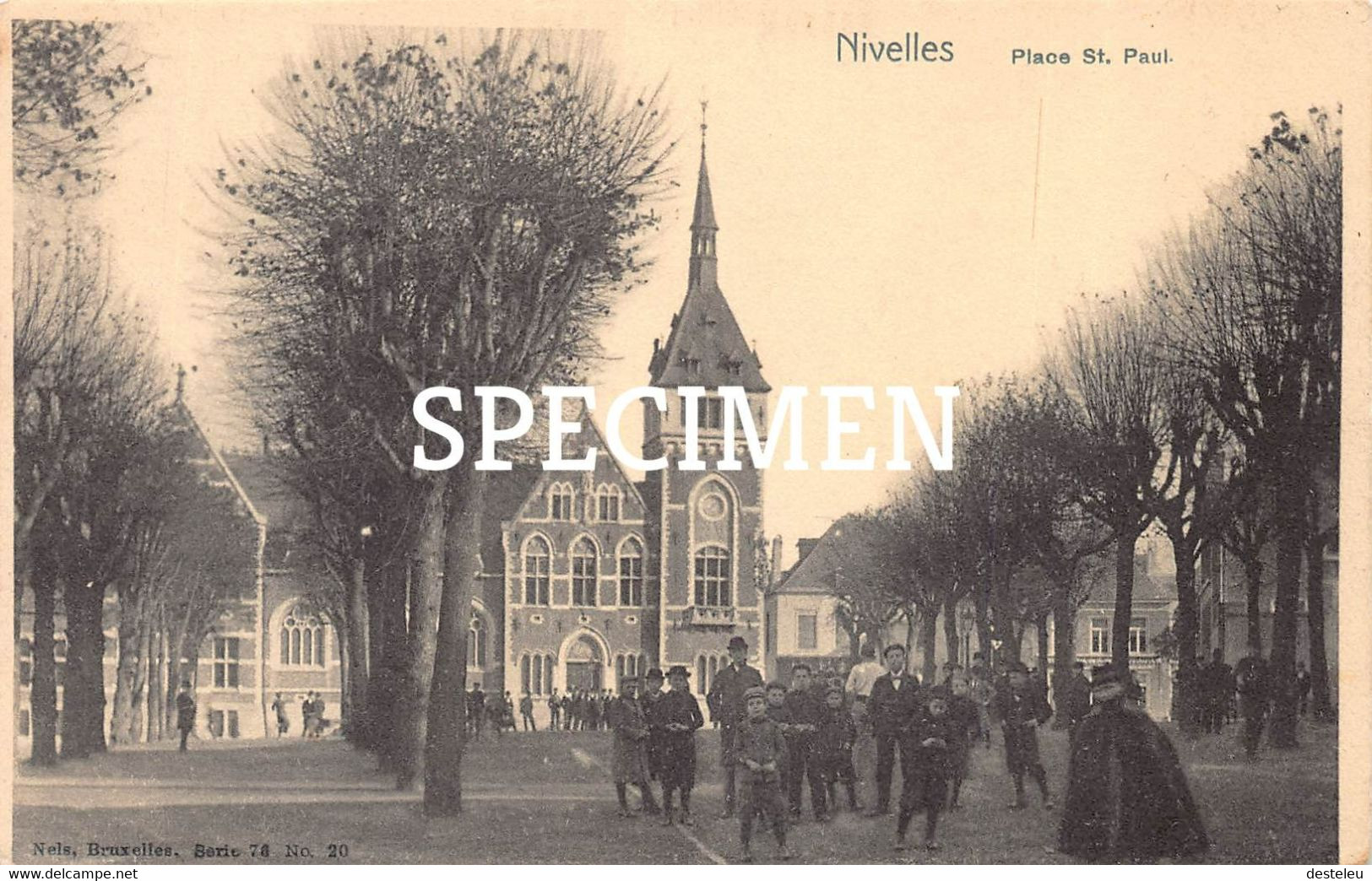 Place St. Paul - Nivelles - Nijvel