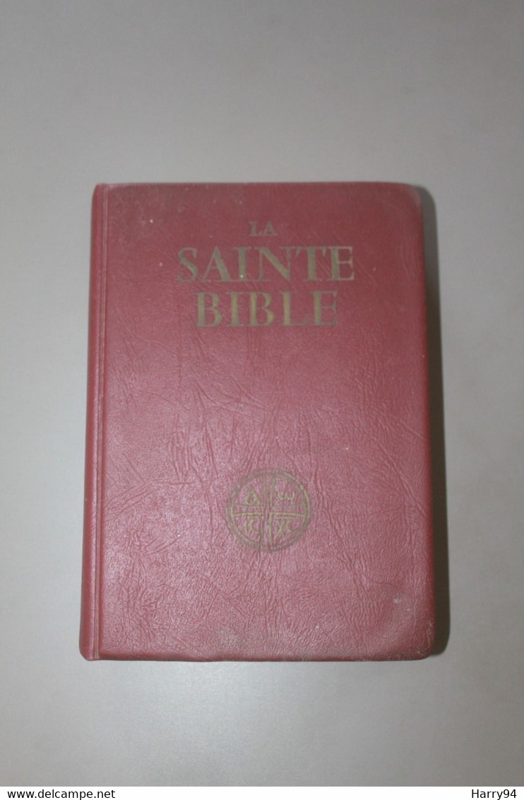 Sainte Bible Editions Du Cerf 1956 Ecole Biblique De Jérusalem Imprimé En Belgique 1669 Pages - Other & Unclassified