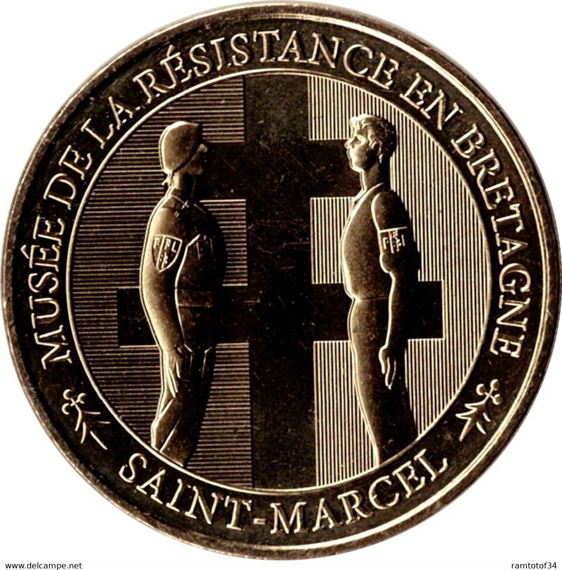 2022 MDP360 - SAINT-MARCEL - Musée De La Résistance En Bretagne / MONNAIE DE PARIS - 2022