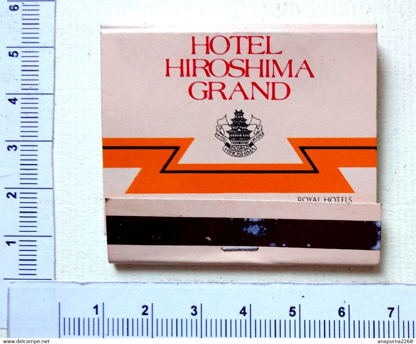 POCHETTE   ALLUMETTES ..JAPON....HIROSHIMA - Boites D'allumettes