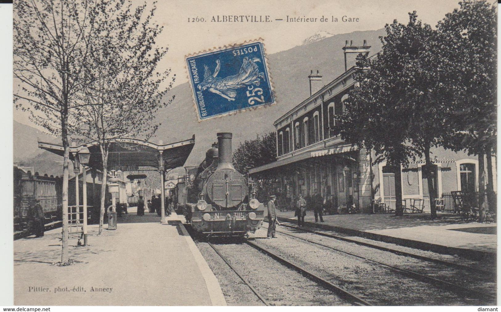 ALBERTVILLE (73) - Intérieur De La Gare - Bon état - Albertville