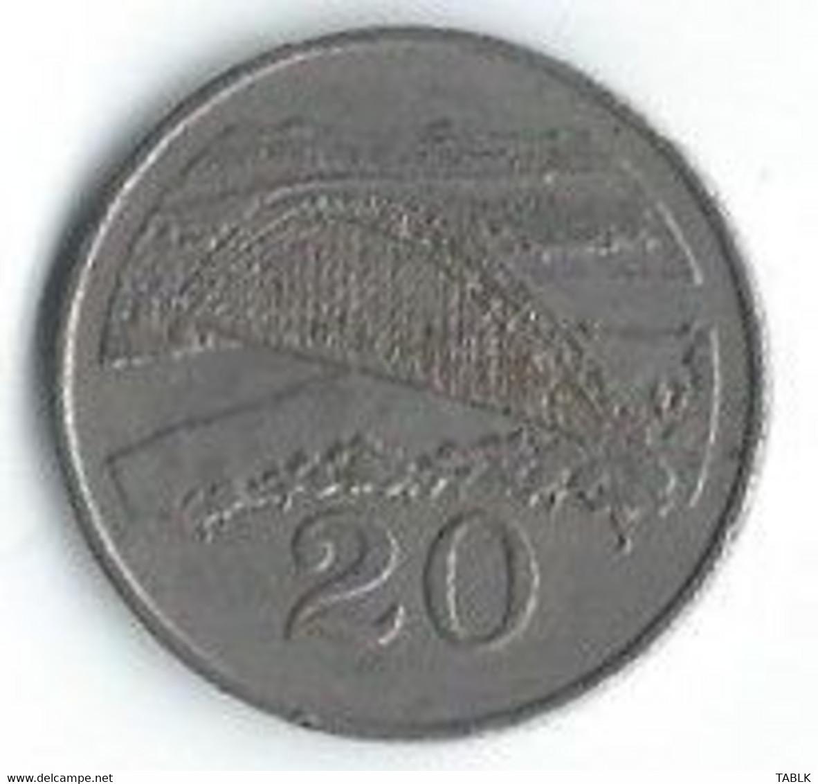 M504 - ZIMBABWE - 20 CENTS 1996 - Simbabwe