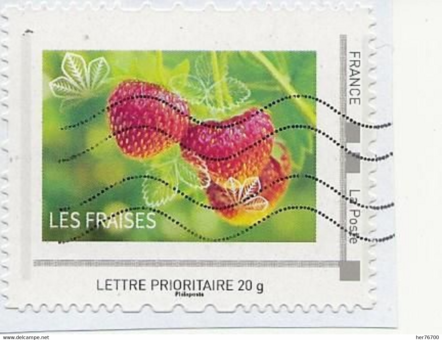 FRANCE MONTIMBREAMOI  LES FRAISES - Used Stamps