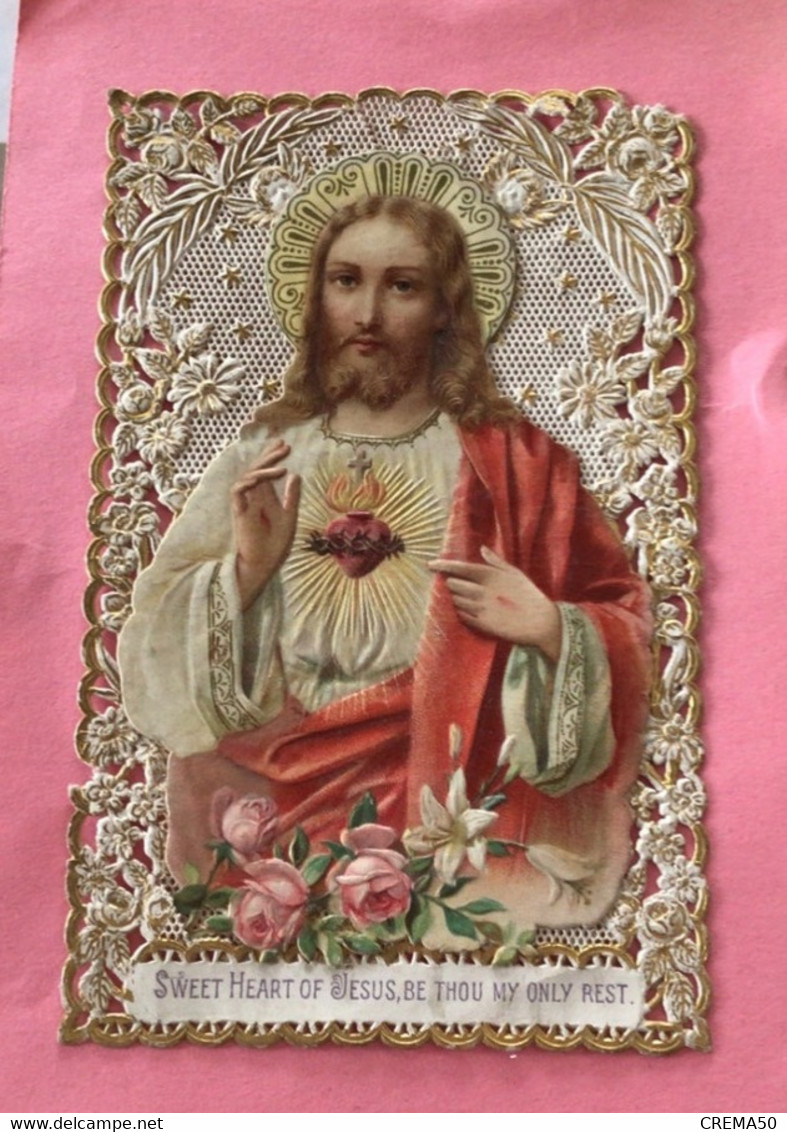 Canivet - Cœur De Jésus, Canivet Doré - Devotion Images