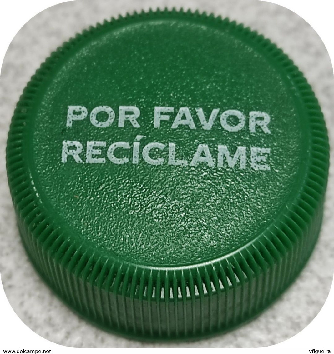 Espagne Capsule Plastique à Visser Verte Por Favor Recíclame SU - Limonade