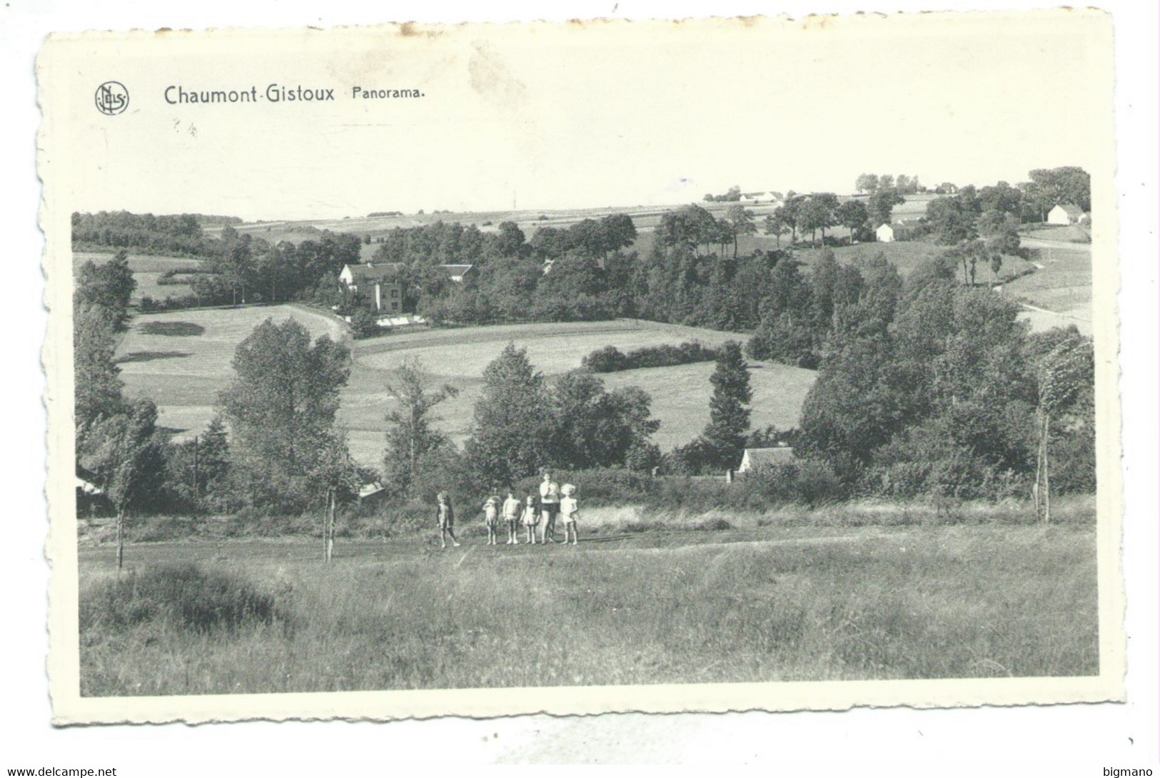 Chaumont Gistoux Panorama ( Carte Ayant Voyagé ) - Chaumont-Gistoux