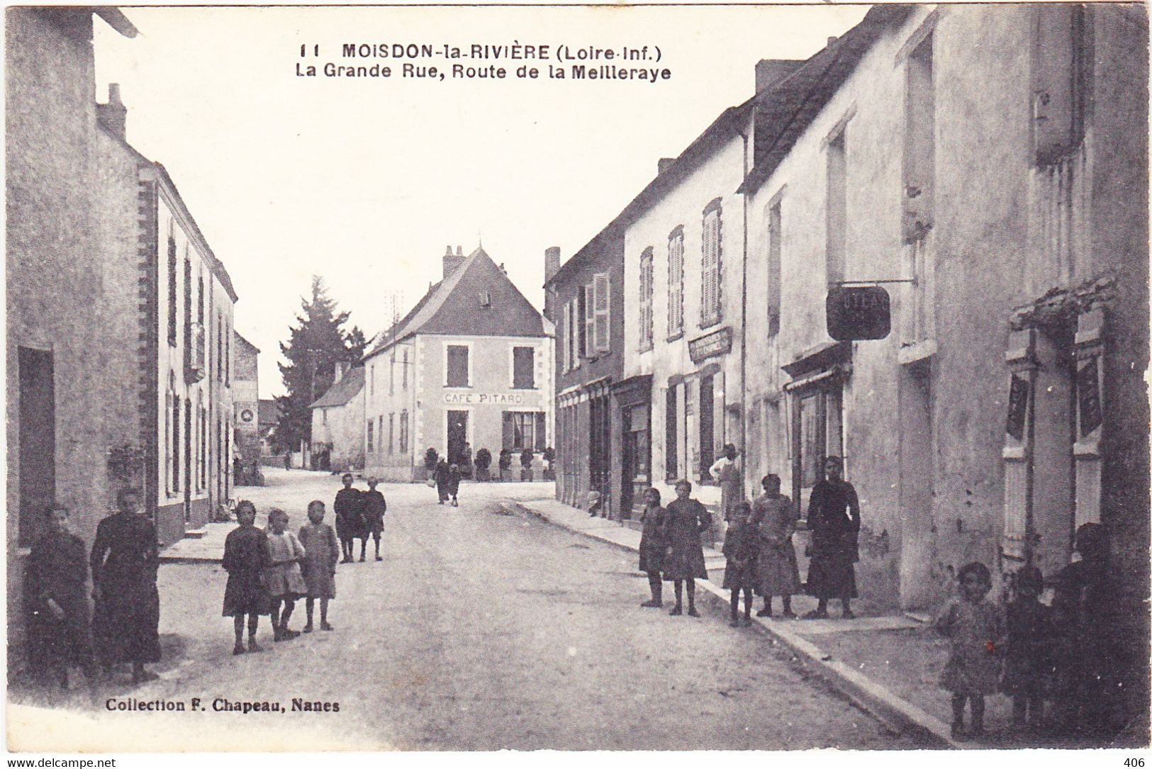 Moisdon-la-Rivière  -  La Grande Rue,Route De La Meilleraye - Moisdon La Riviere