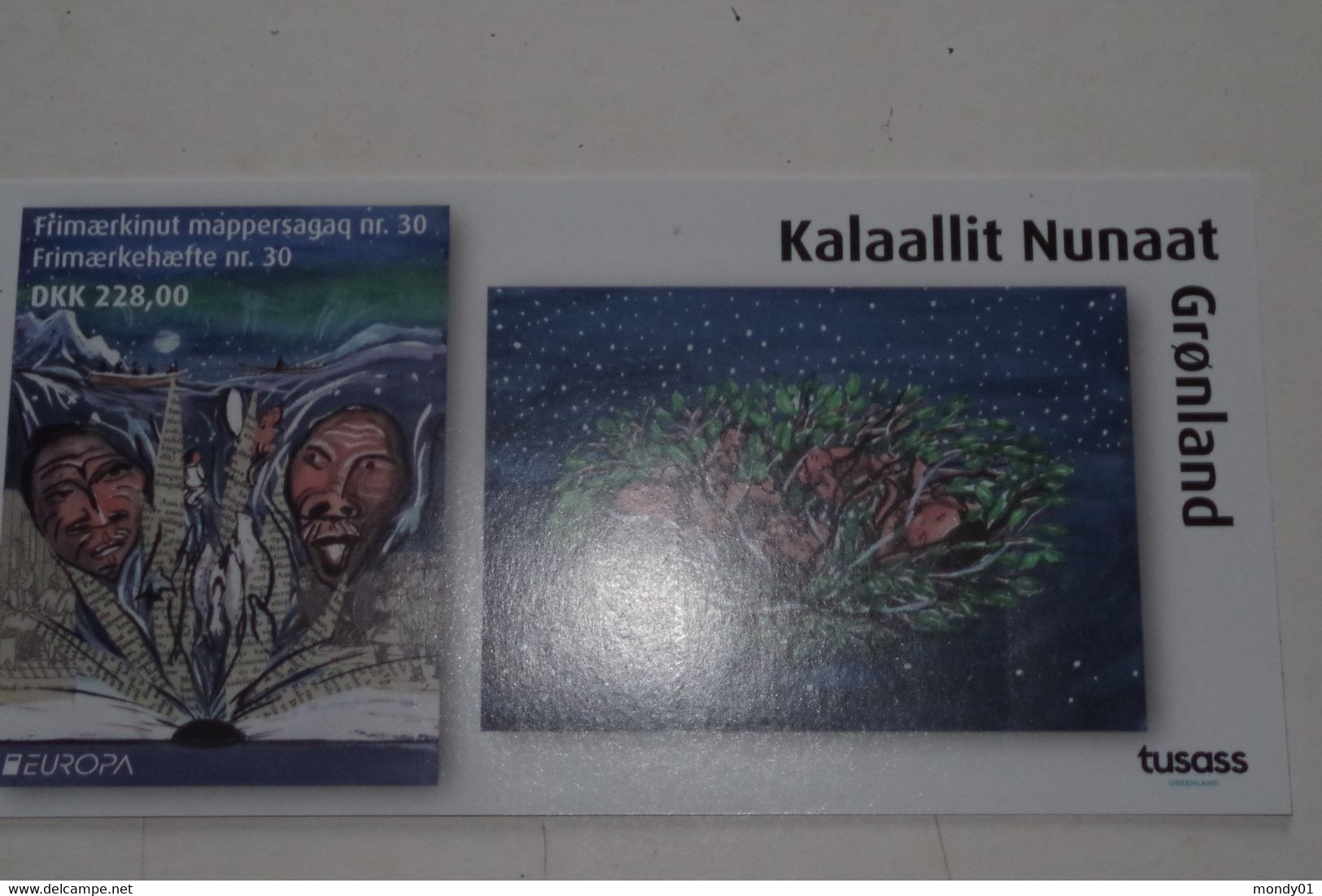 6-536 Greenland Groenland Carnet N°30 2022 Histoire Mythe Stories Myths Phoque Seal Mer Sea Légende Inuit Chaman Sorcier - Autres & Non Classés