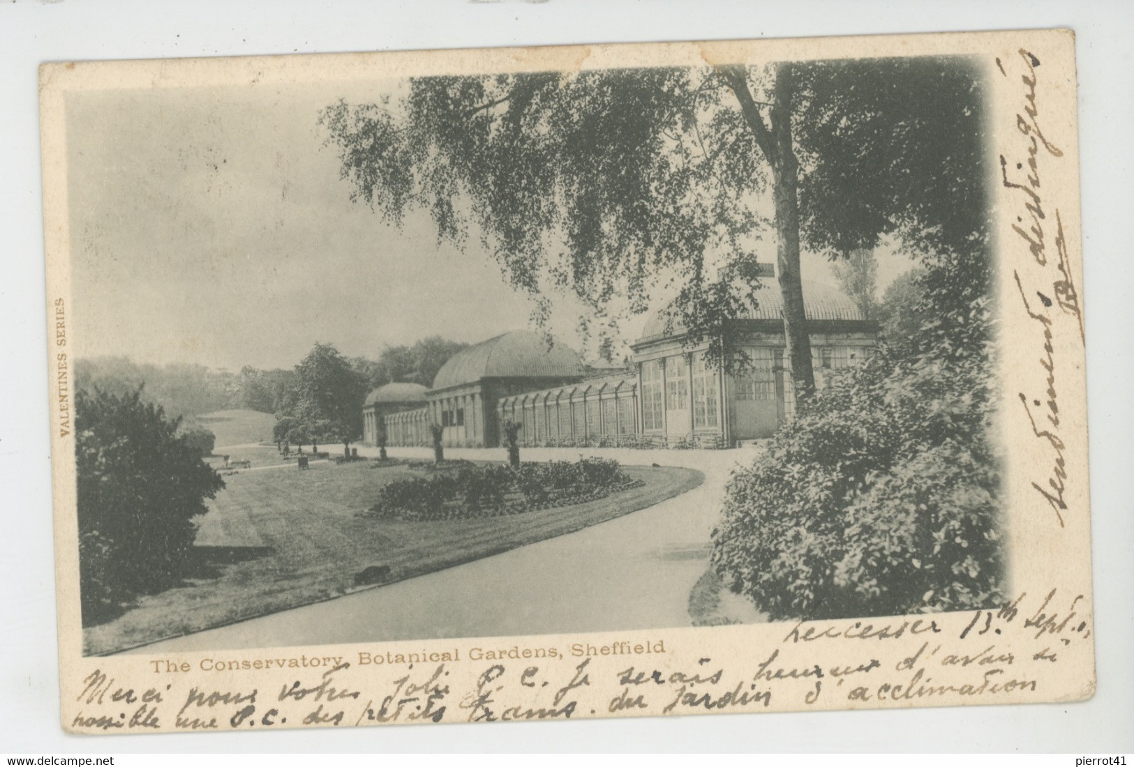 ROYAUME UNI - ENGLAND - SHEFFIELD - The Conservatory , Botanical Gardens - Sheffield