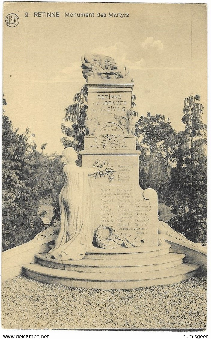 RETINNE  -- Monument Des Martyrs - Fléron