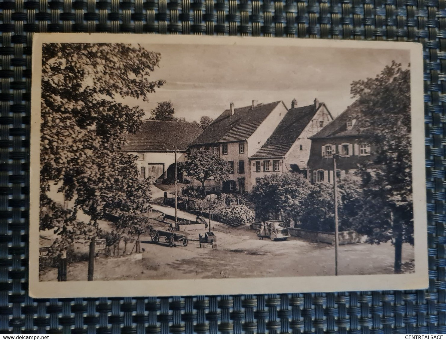 Carte DIEMERINGEN Vue Sur La Ville - Diemeringen