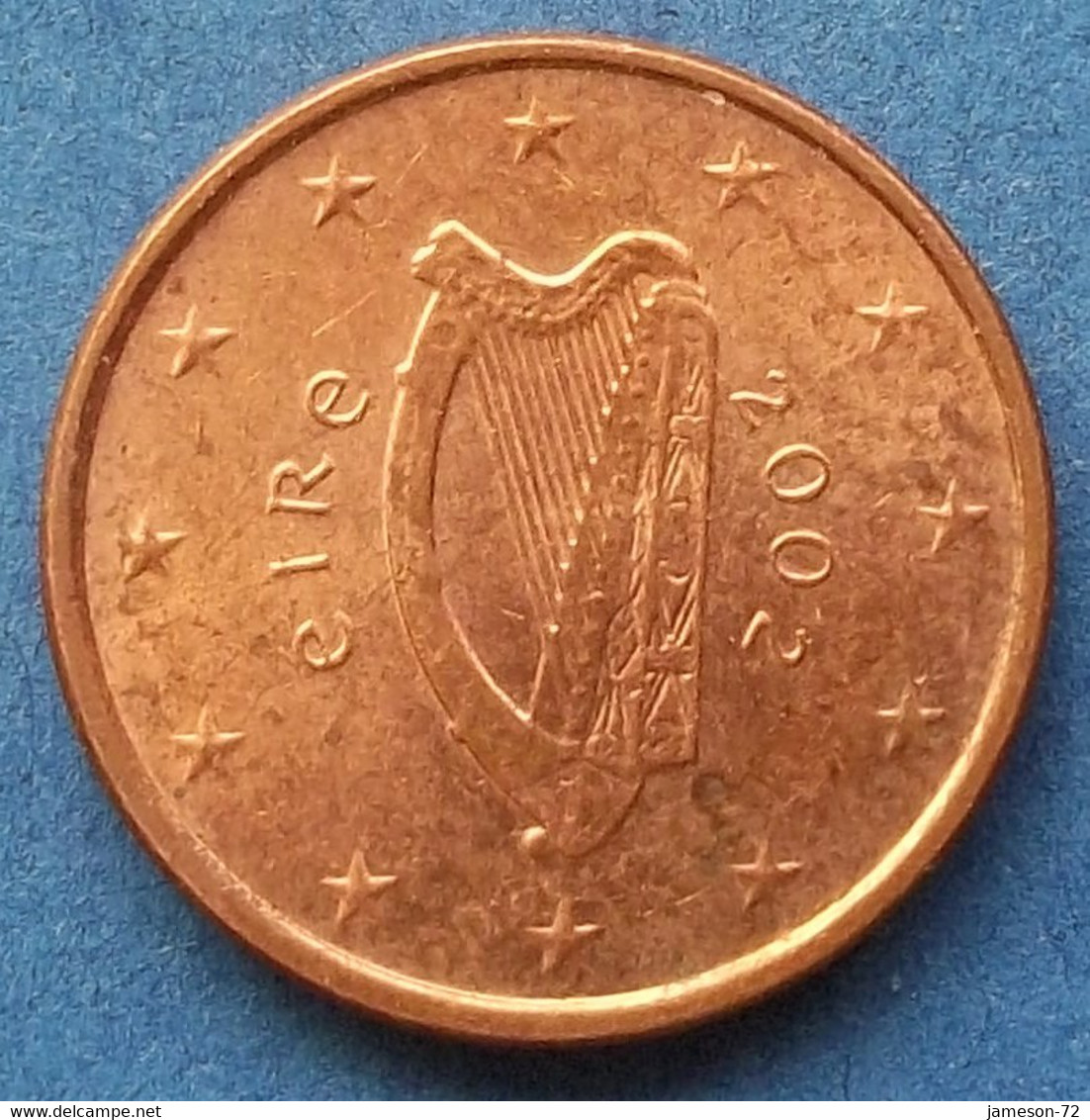 IRELAND - 1 Euro Cent 2002 KM# 32 Euro Coinage (2002) - Edelweiss Coins - Irlanda