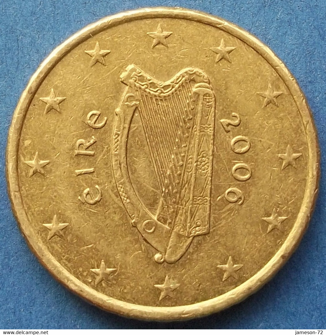 IRELAND - 50 Euro Cents 2006 KM# 37 Euro Coinage (2002) - Edelweiss Coins - Ireland