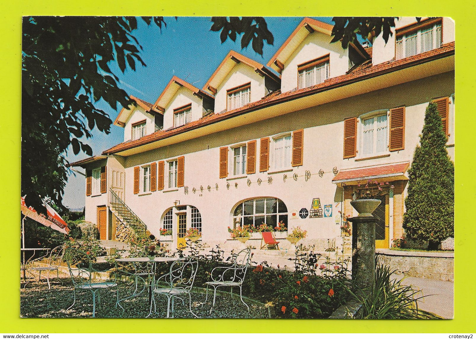 25 MONTBENOIT Hôtel Restaurant BON REPOS Sur La RN 437 Entre Pontarlier Et Morteau VOIR DOS - Pontarlier