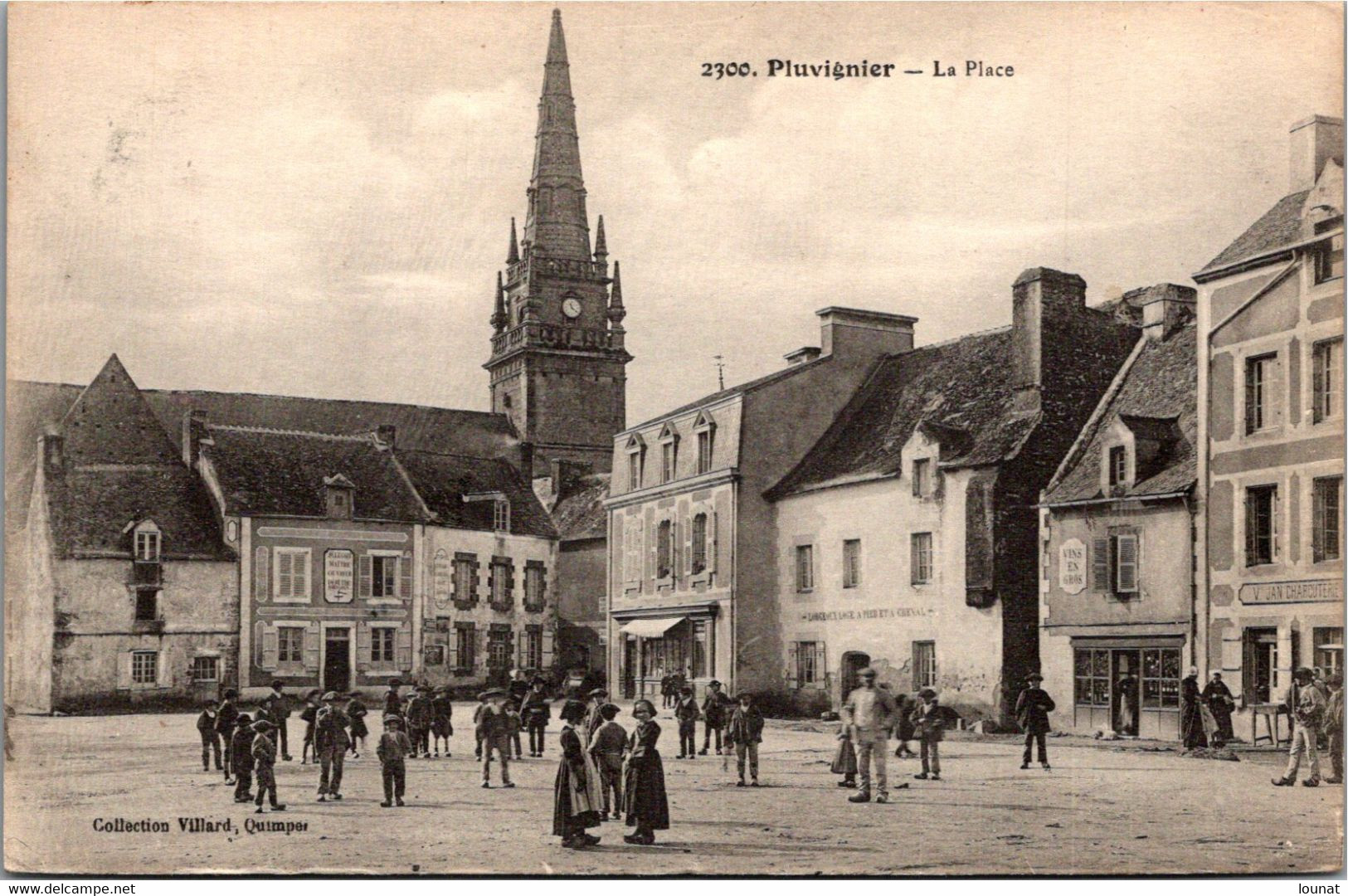 56 PLUVIGNER - La Place - Pluvigner