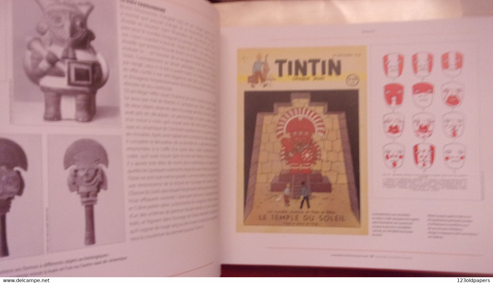 TINTIN La Malédiction De RASCAR CAPAC HERGE Casterman 2014 Tome 2 Le Secret Du Temple Du Soleil AVEC CARTONNAGE - Tintin