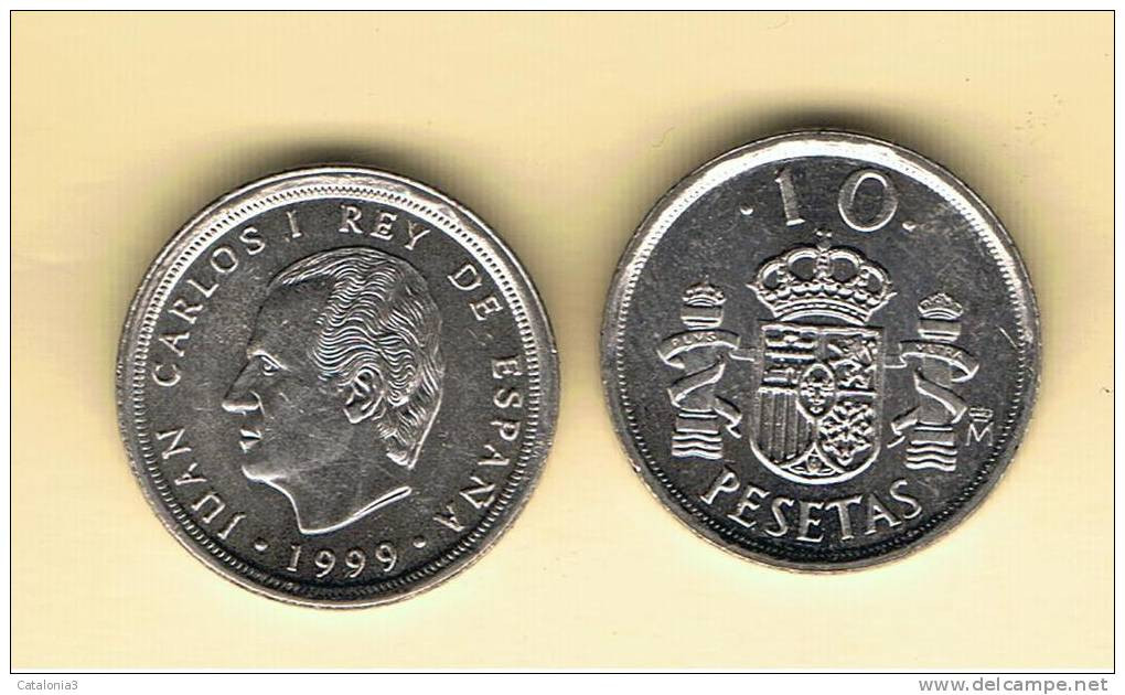 ESPAÑA - 10 Pesetas 1999 SC - Altri & Non Classificati