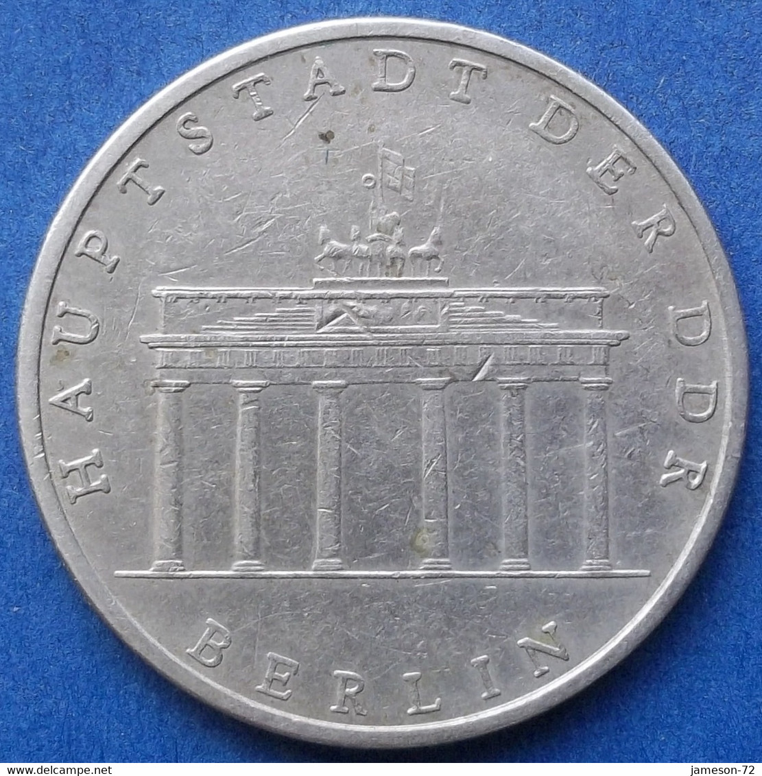 DDR · GDR - 5 Mark 1971 A "Brandenburg Gate" KM# 29 German Democratic Republic (1948-1990) - Edelweiss Coins - 5 Mark