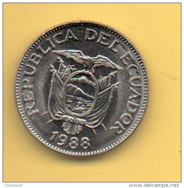 ECUADOR - 1 Sucres 1988 SC  KM89 - Ecuador