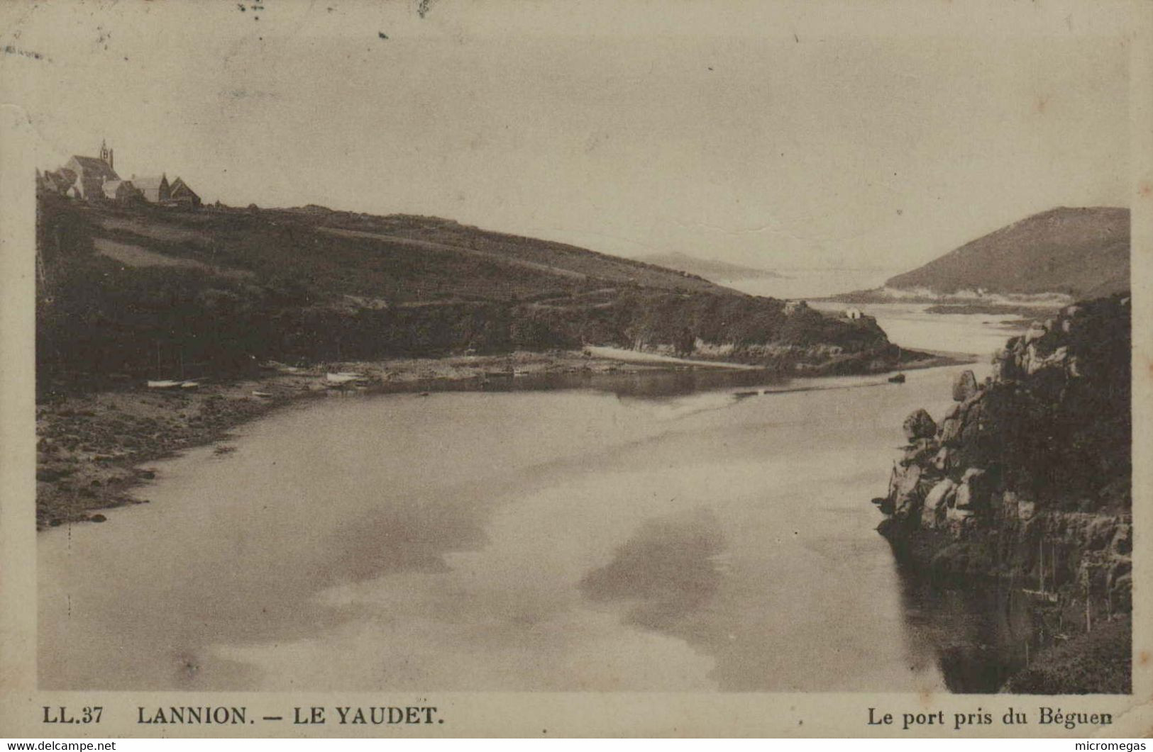 22 - LANNION - LE VAUDET - Le Port Pris Du Béguen - Lannion