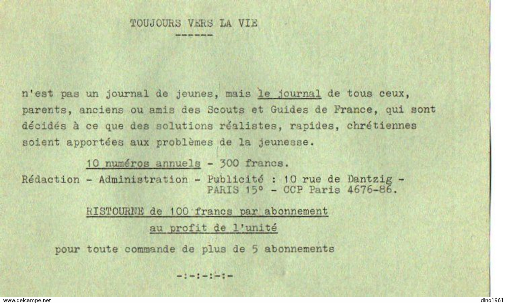 VP20.457 - SCOUTISME - Programme De 1958 Par Les Guides De La 1ère De VIROFLAY - Programmes