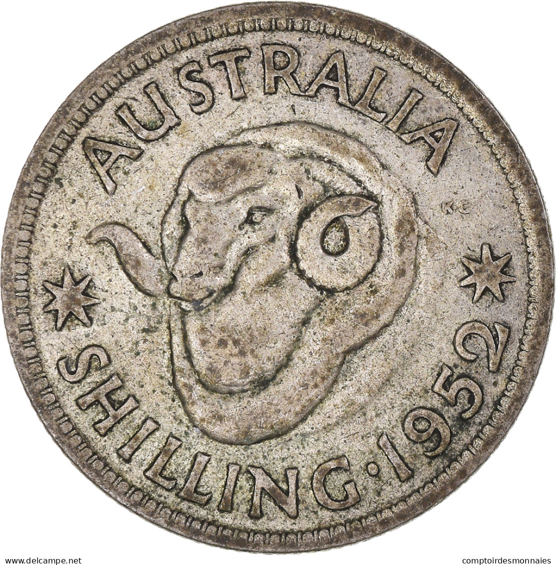 Monnaie, Australie, Shilling, 1952 - Shilling