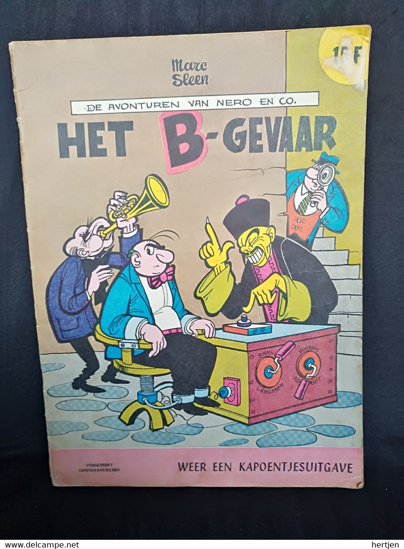 Het B-gevaar - Nero 39 - Marc Sleen - Nero