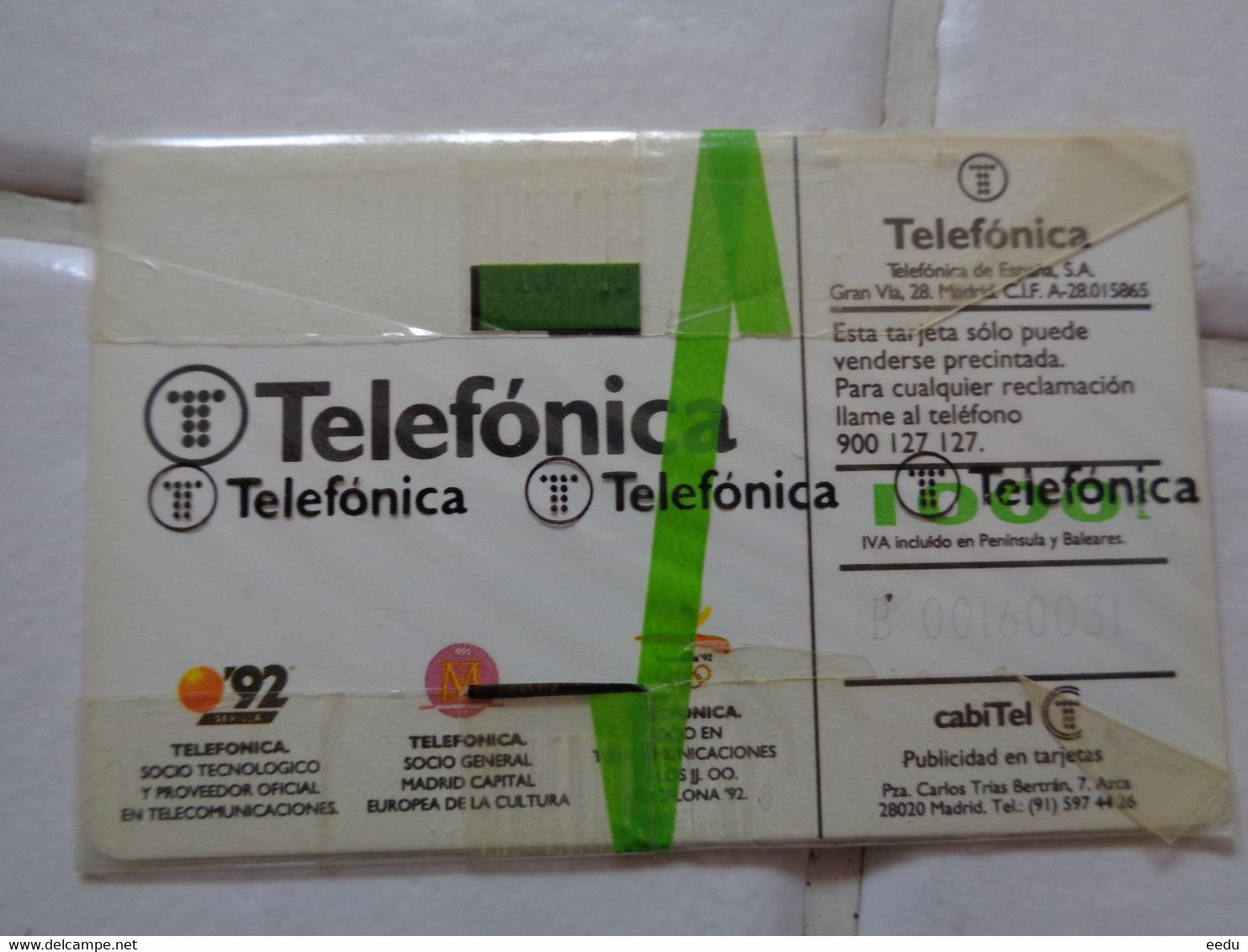 Spain Phonecard ( MINT IN BLISTER ) - Otros & Sin Clasificación