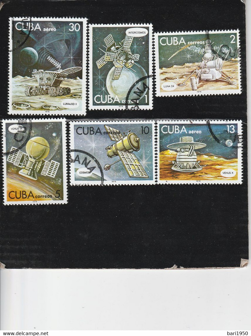 Lotto N° 48 - CUBA , 6 Francobolli Usati In Ottime Condizioni - Collections, Lots & Series