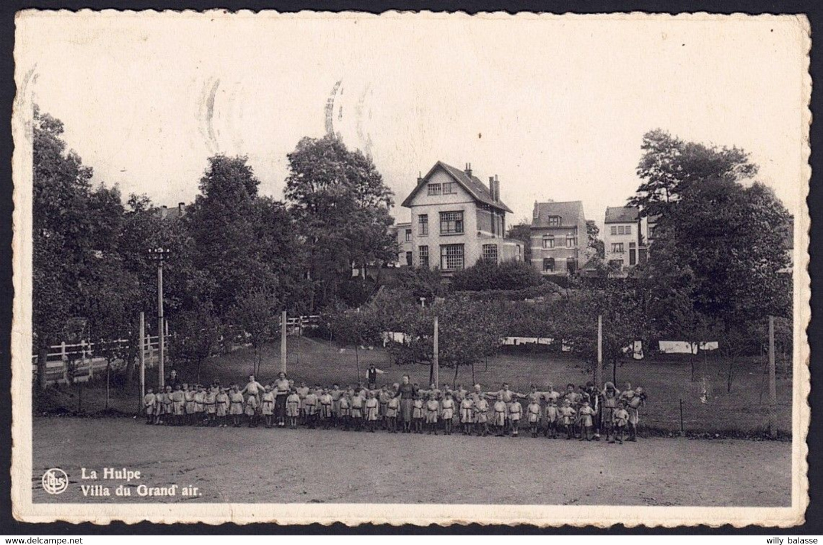 +++ CPA - LA HULPE - Villa Du Grand Air - Animée   // - La Hulpe