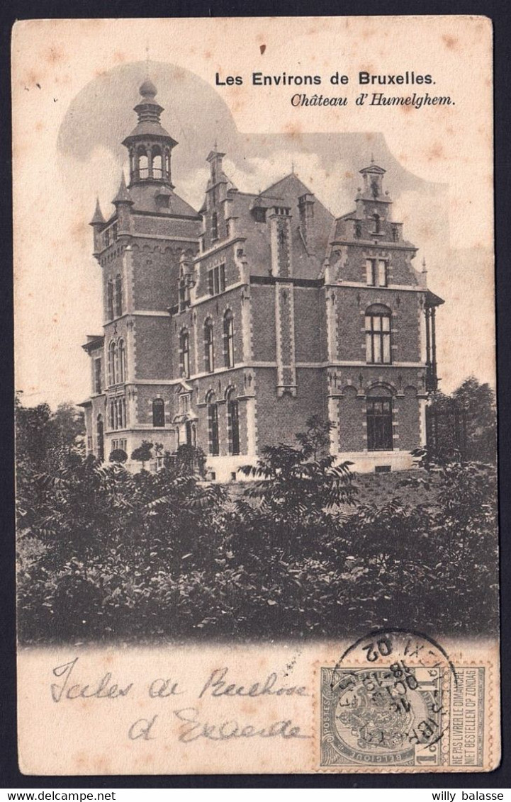 +++ CPA - Environs De Bruxelles - Château D' HUMELGHEM - 1902  // - Steenokkerzeel