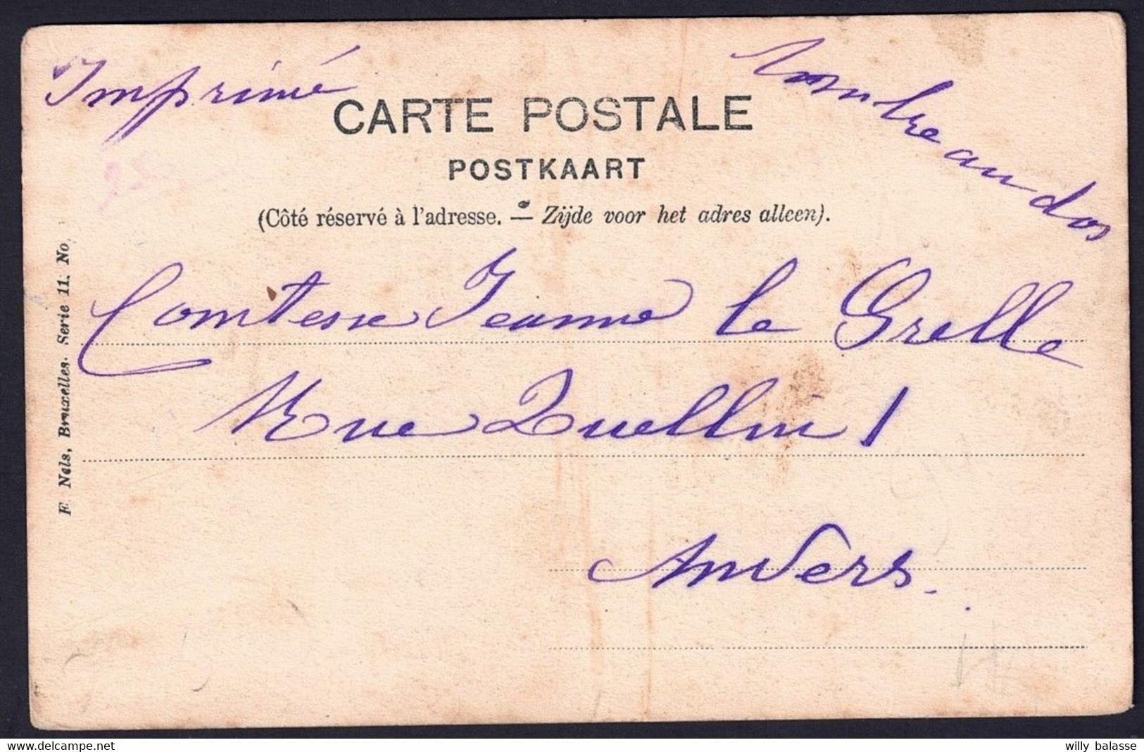 +++ CPA - Environs De Bruxelles - Château D' HUMELGHEM - 1902  // - Steenokkerzeel