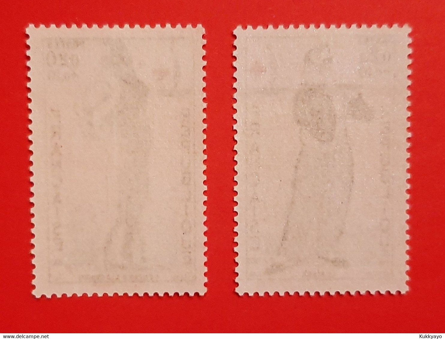 Francobolli Francia Croce Rossa Red Cross Centenario Francia 1963 - Unused Stamps