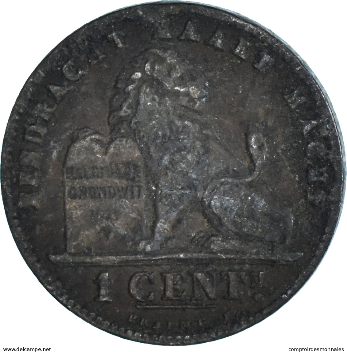 Monnaie, Belgique, Centime, 1887 - 1 Cent