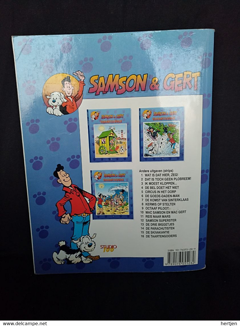 Samson & Gert Vakantieboek 3 - Studio 100 - 2000- Hans Bourlon - Andere & Zonder Classificatie