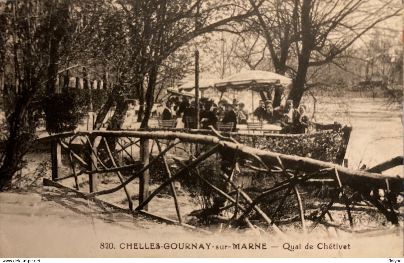 Chelles - Gournay Sur Marne - Le Quai De Chétivet - Buvette Bar - Chelles